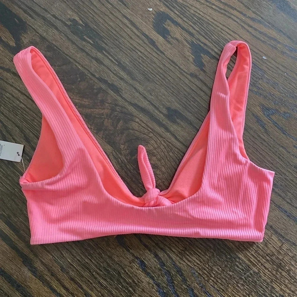 No Boundaries Tie Swim Top - Picture 2 of 3